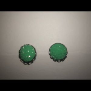 Druzy studs